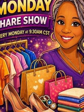 PartyShare Monday Live Sale - Purple Event Graphic